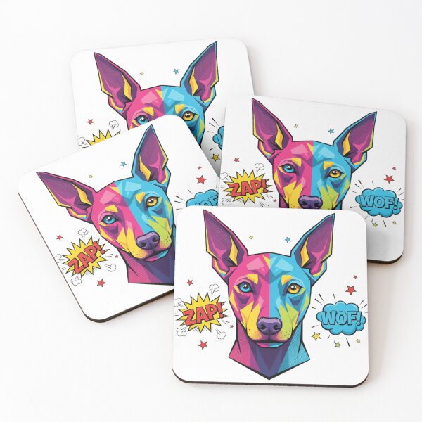 Item preview, Doberman Pop Art ZAP Estrellas designed and sold by bsbd-action.