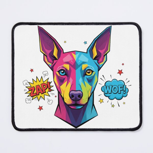 Item preview, Doberman Pop Art ZAP Estrellas designed and sold by bsbd-action.