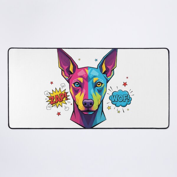Item preview, Doberman Pop Art ZAP Estrellas designed and sold by bsbd-action.