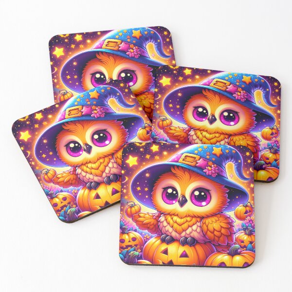 Item preview, Enchanting Owl & Pumpkin designed and sold by Jbl55.