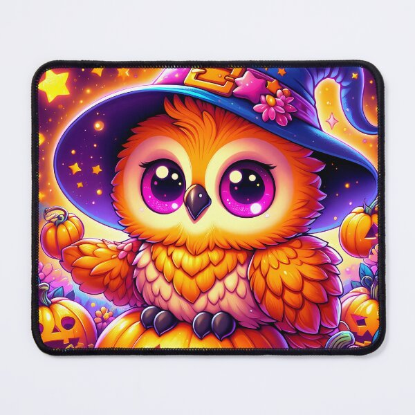 Item preview, Enchanting Owl & Pumpkin designed and sold by Jbl55.