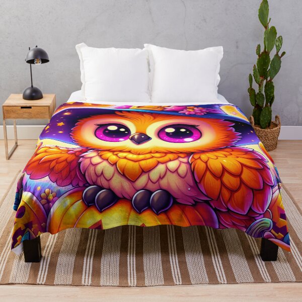 Item preview, Enchanting Owl & Pumpkin designed and sold by Jbl55.