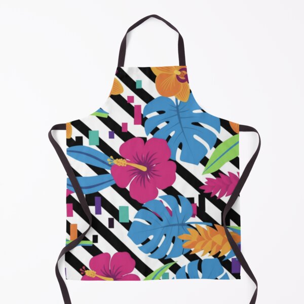 Item preview, Jungle Glitch: Neon Tropical Geometric Pattern designed and sold by AgingeR.