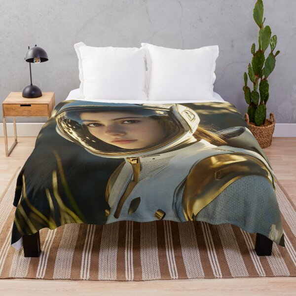 Item preview, Young astronaut on alien world designed and sold by anytka.