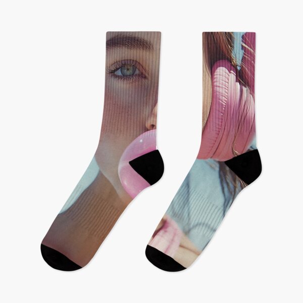 Item preview, Enjoying bubble gum by the shore designed and sold by anytka.