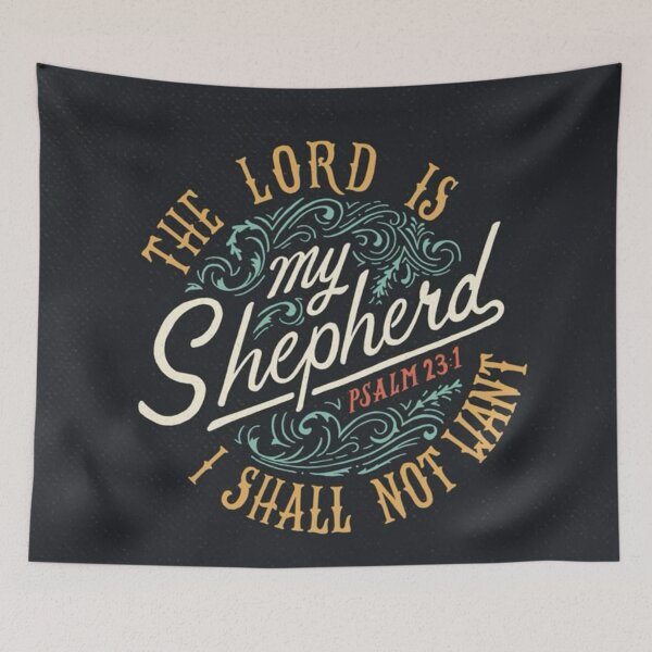 Item preview, Psalm 23:1 designed and sold by GraphicMondaze.