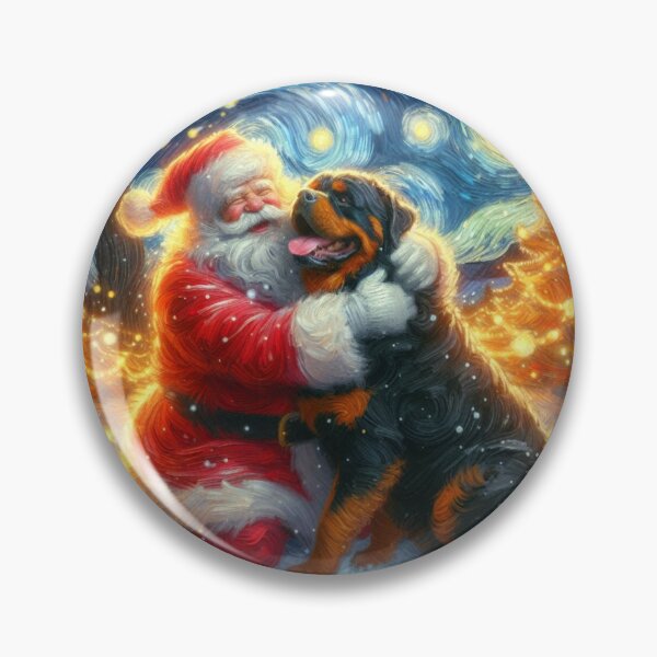 Item preview, Rottweiler & Santa  designed and sold by 123ks.