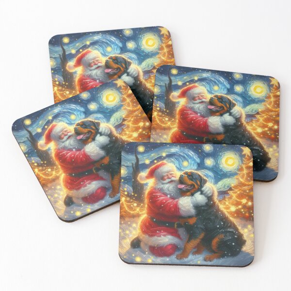 Item preview, Rottweiler & Santa  designed and sold by 123ks.