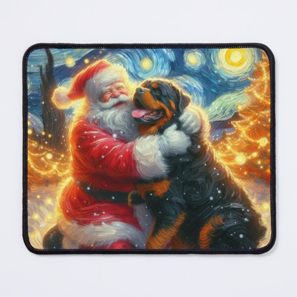 Item preview, Rottweiler & Santa designed and sold by 123ks.