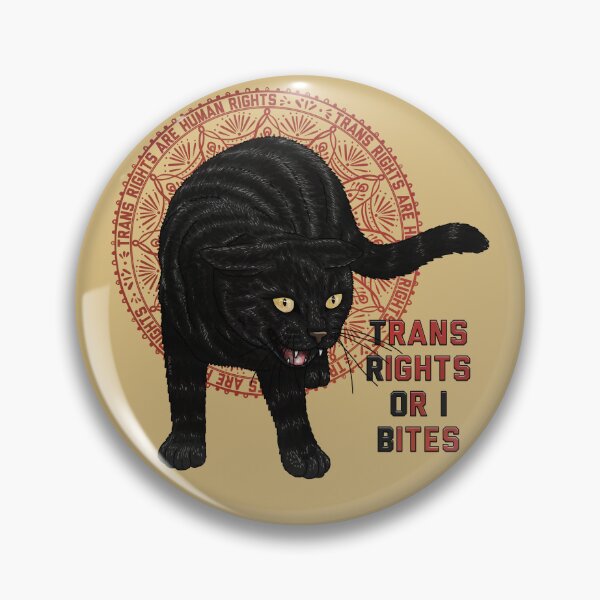 Item preview, Trans Rights Or I Bites Noir designed and sold by Art by Veya.