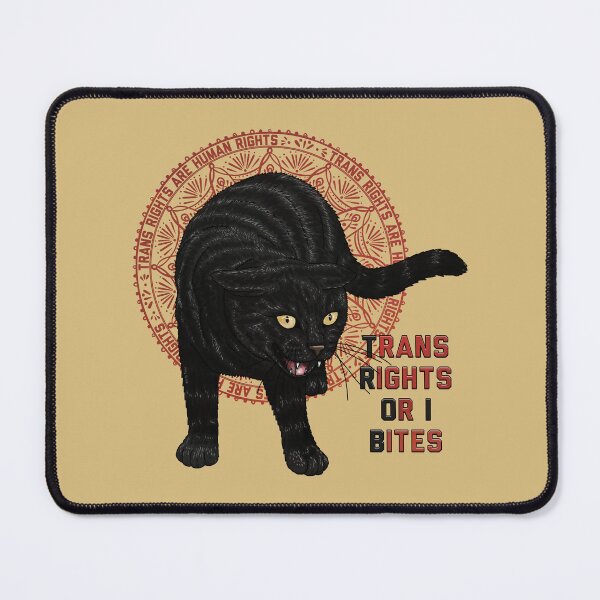 Item preview, Trans Rights Or I Bites Noir designed and sold by Art by Veya.