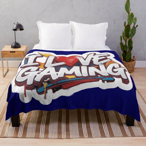 Item preview, I Love Gaming #102 - Graffiti Art, Cool Gamer Street Style Design designed and sold by A2JRetro.