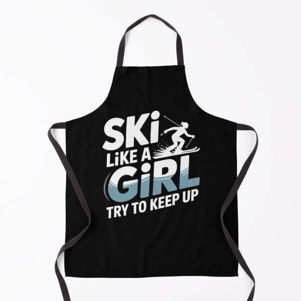 Item preview, female skier designed and sold by Mateusz Majcherek.