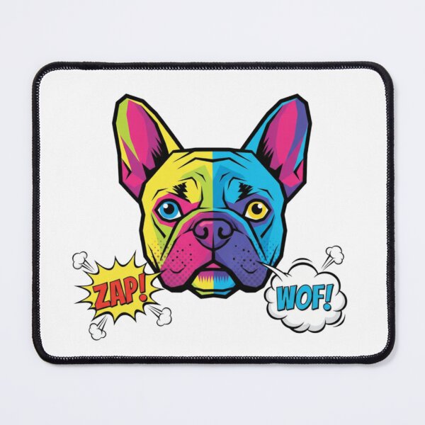 Item preview, Frenchie Pop Art ZAP Cute designed and sold by bsbd-action.