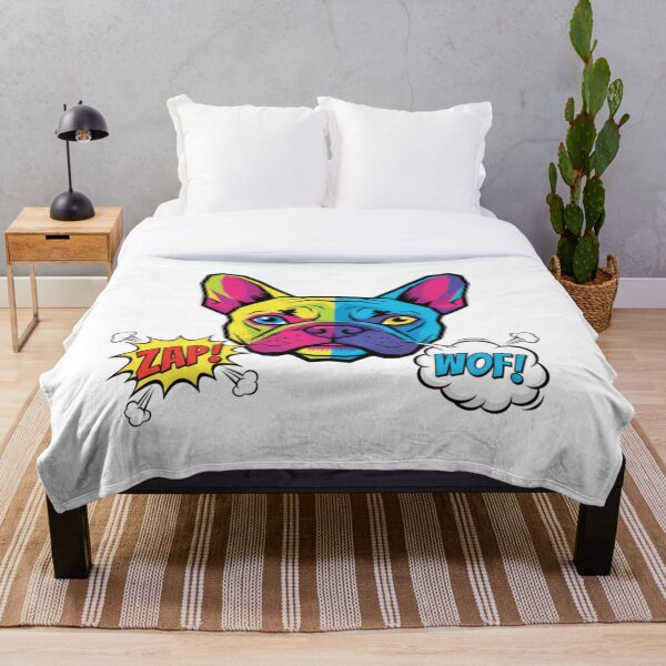 Item preview, Frenchie Pop Art ZAP Cute designed and sold by bsbd-action.