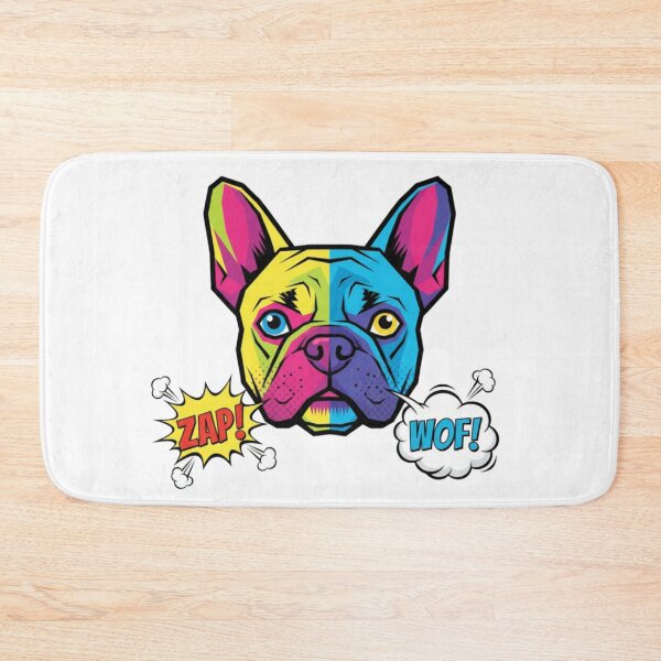 Item preview, Frenchie Pop Art ZAP Cute designed and sold by bsbd-action.