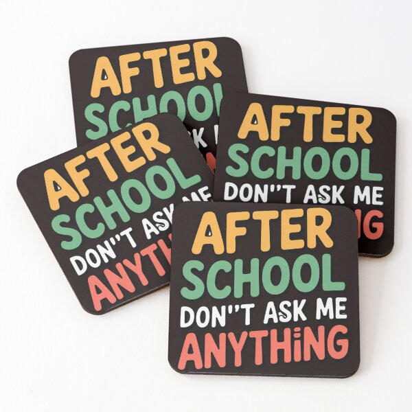Item preview, After School Don't Ask Me Anything / Funny Teacher Quote T-shirt designed and sold by Hybrid Life Co.