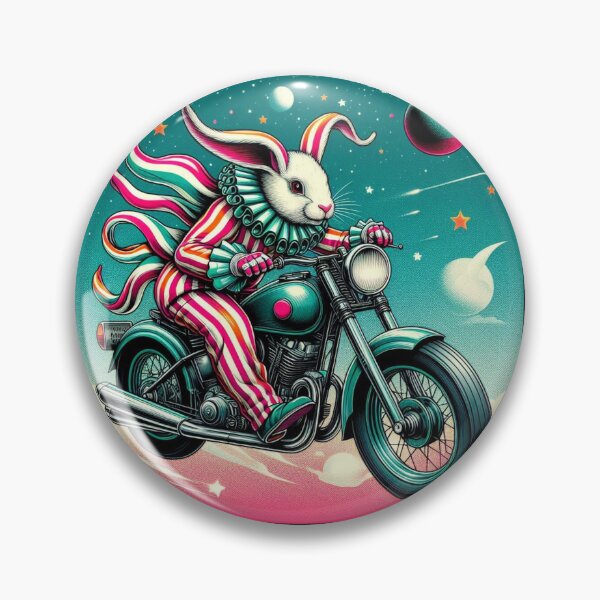 Item preview, Cute clown bunny  designed and sold by Dogandesighn.