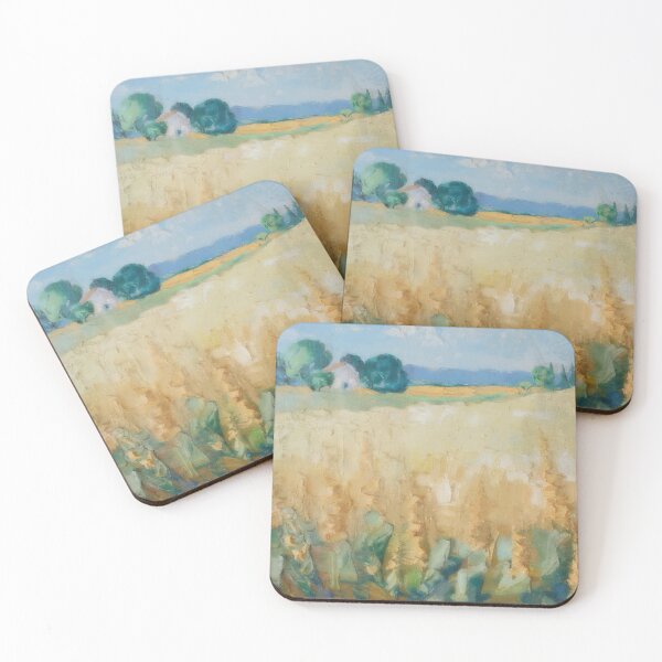 Item preview, Golden Fields of Provence | French Countryside Landscape designed and sold by CARRAANN.