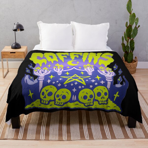 Item preview, COFFINS Trippy Neon Magic Occult designed and sold by CoffinsArt.