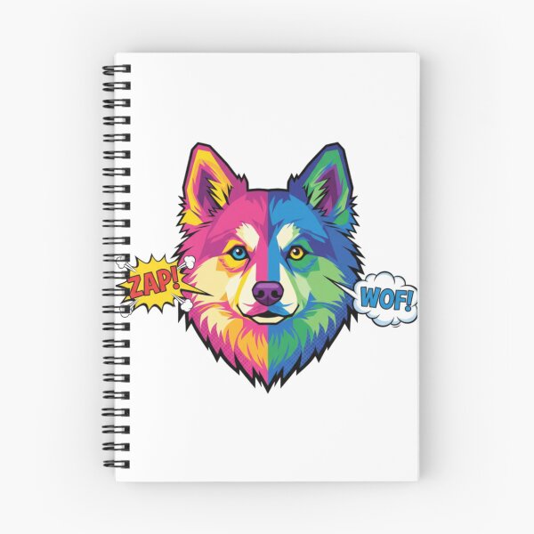 Item preview, Husky Pop Art ZAP Peludo designed and sold by bsbd-action.