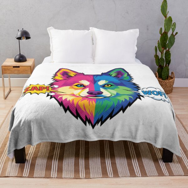Item preview, Husky Pop Art ZAP Peludo designed and sold by bsbd-action.