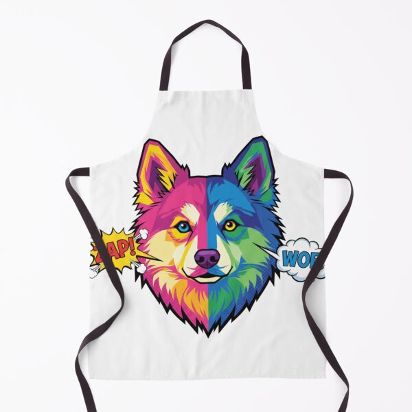Item preview, Husky Pop Art ZAP Peludo designed and sold by bsbd-action.