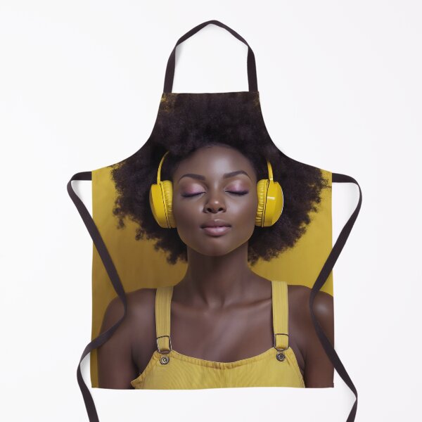 Item preview, Listening to music in yellow designed and sold by anytka.