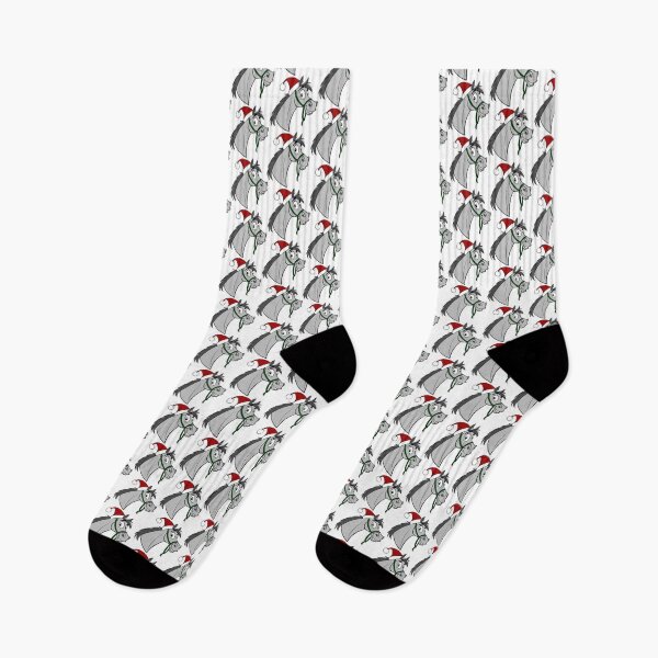 Item preview, Horse head design wearing Santa hat! designed and sold by XPIXELSTORE.