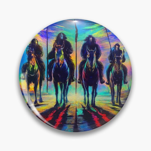 Item preview, The Four Horsemen - Ultra Hologram  designed and sold by CleverCulture.