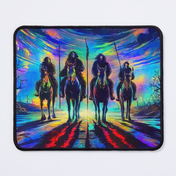 Item preview, The Four Horsemen - Ultra Hologram designed and sold by CleverCulture.