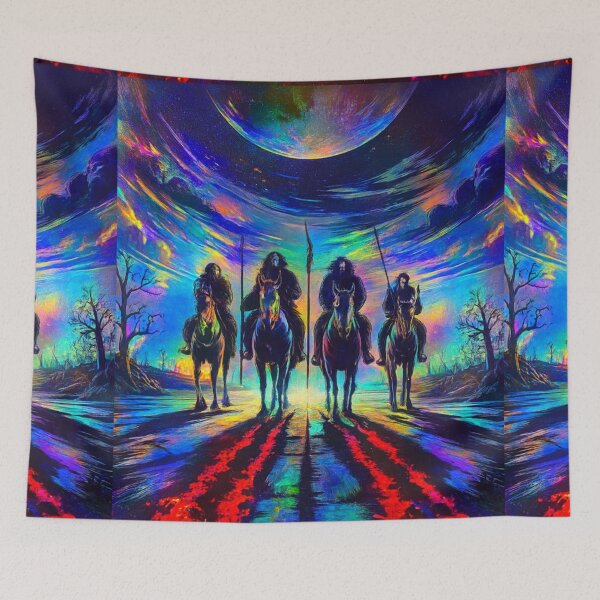Item preview, The Four Horsemen - Ultra Hologram  designed and sold by CleverCulture.
