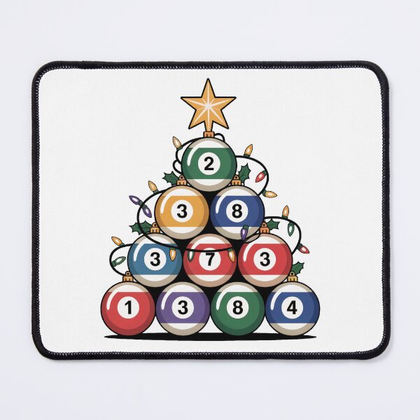 Item preview, Christmas Tree Made of Pool Balls designed and sold by jkrphoto.