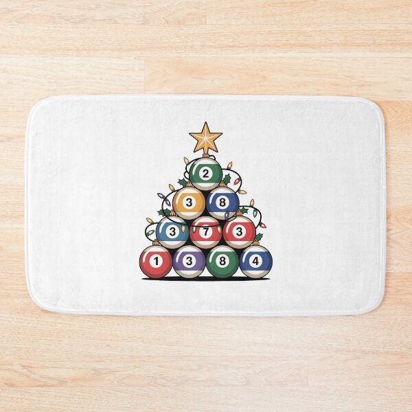 Item preview, Christmas Tree Made of Pool Balls designed and sold by jkrphoto.