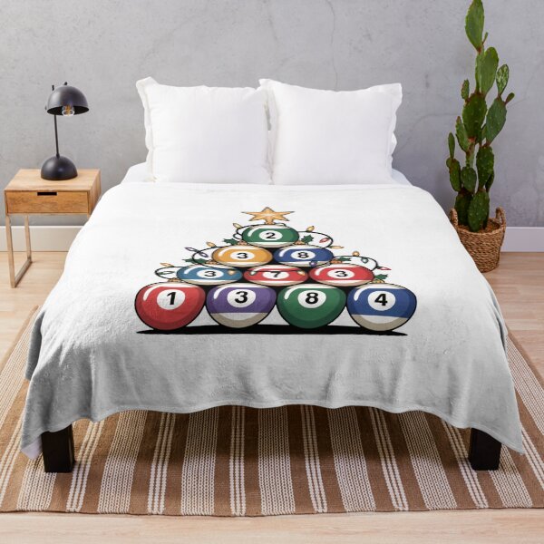 Item preview, Christmas Tree Made of Pool Balls designed and sold by jkrphoto.