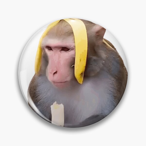 Item preview, Monkey eating designed and sold by KavozStudio.