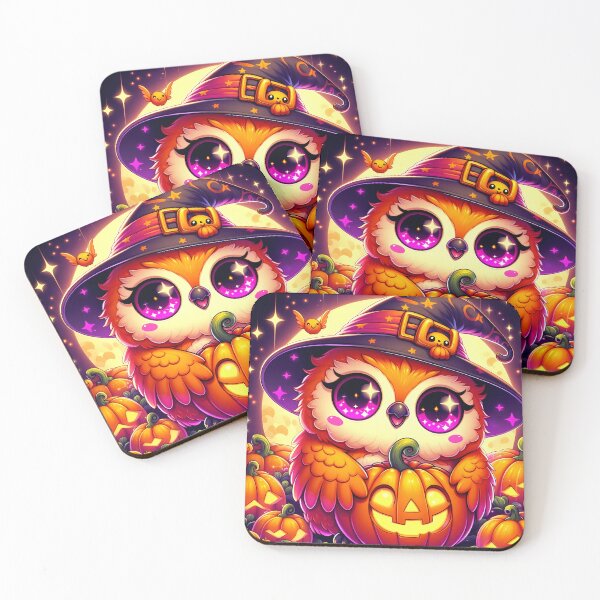 Item preview, Enchanting Owl & Pumpkin designed and sold by Jbl55.