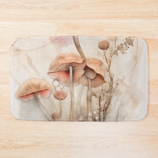 Item preview, Artistic colorful mushrooms designed and sold by anytka.