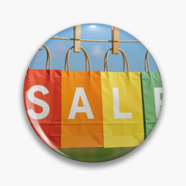 Item preview, Paper Shopping Bags Hanging On a Clothesline designed and sold by Maria Dryfhout.