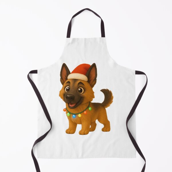 Item preview, Christmas Belgian Malinois designed and sold by Sillytoe.