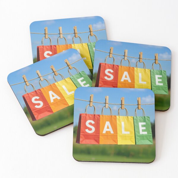 Item preview, Paper Shopping Bags Hanging On a Clothesline designed and sold by Maria Dryfhout.