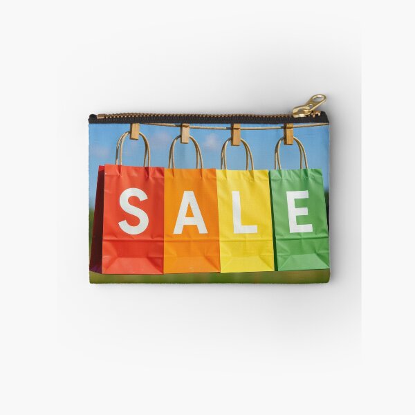 Item preview, Paper Shopping Bags Hanging On a Clothesline designed and sold by Maria Dryfhout.