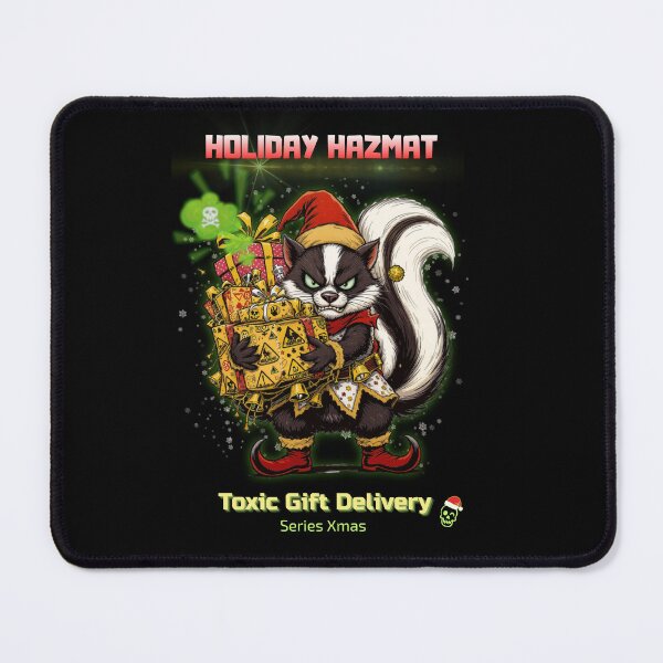 Item preview, Holiday Hazmat - Toxic Christmas Delivery designed and sold by Artur-GrafiTee.