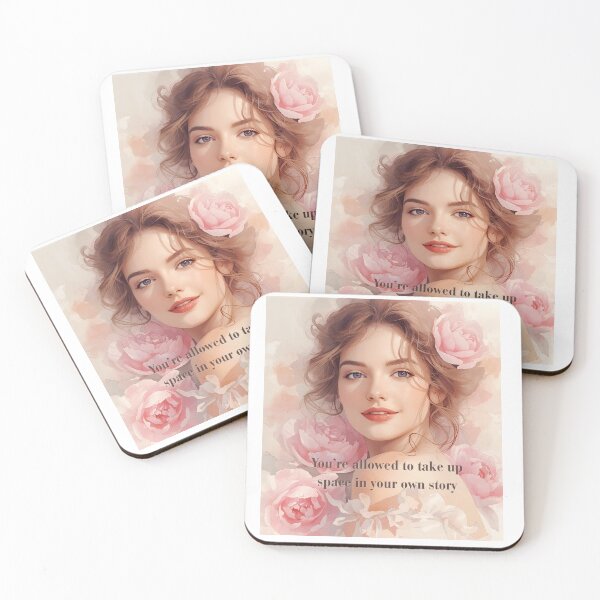 Item preview, Take Up Space – Empowering Feminine Quote Art designed and sold by Boski22.