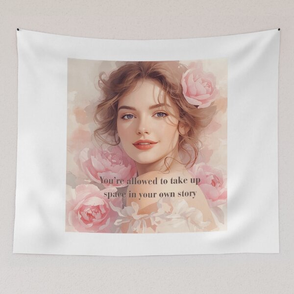 Item preview, Take Up Space – Empowering Feminine Quote Art designed and sold by Boski22.