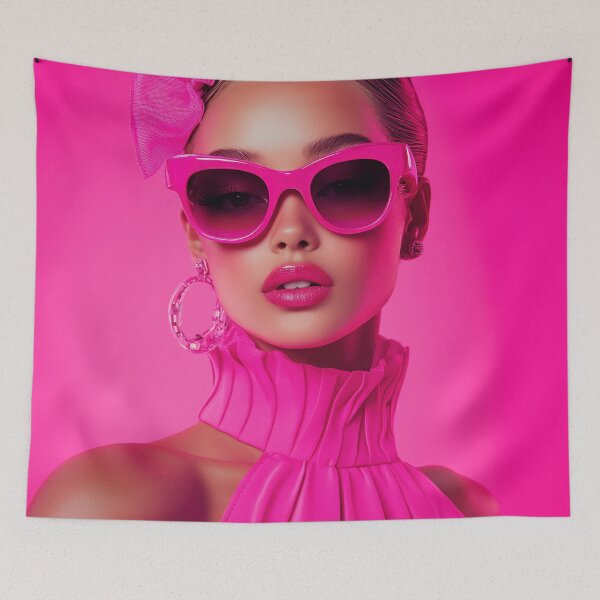 Item preview, Model in bright pink outfit designed and sold by anytka.