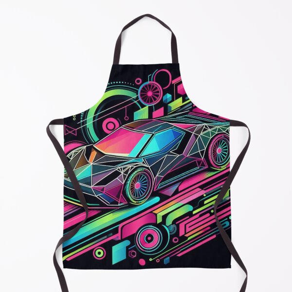 Item preview, Colorful geometric sport car designed and sold by Dogandesighn.