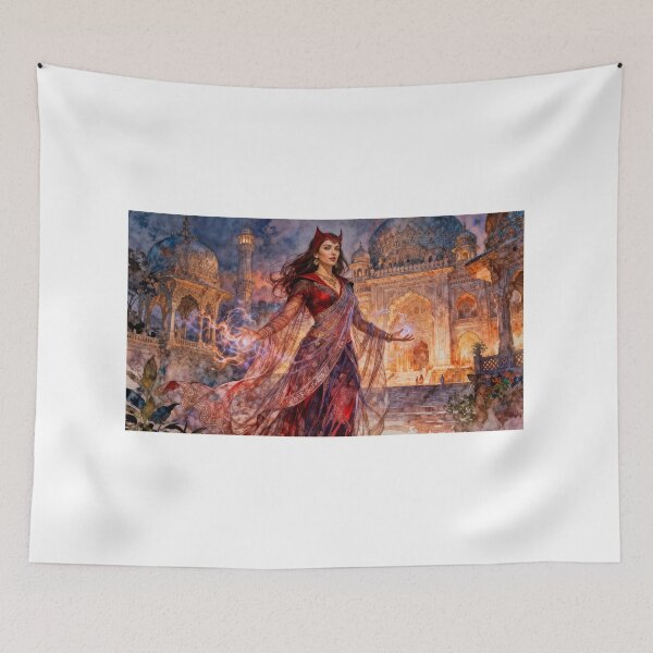 Item preview, Scarlet Witch in Ancient India designed and sold by VIB16-Arts.