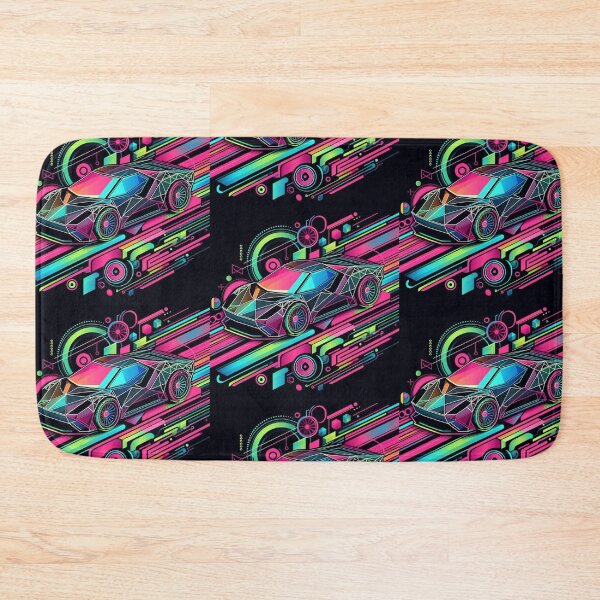 Item preview, Colorful geometric sport car designed and sold by Dogandesighn.