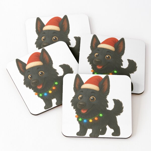 Item preview, Christmas Belgian Shepherd designed and sold by Sillytoe.